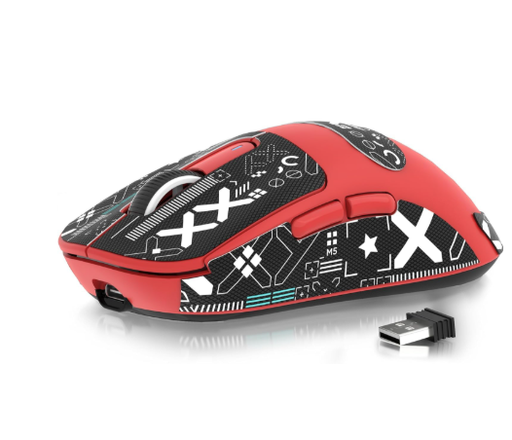 [GS2673] ADN - MOUSE ATTACK SHARK X3 RED