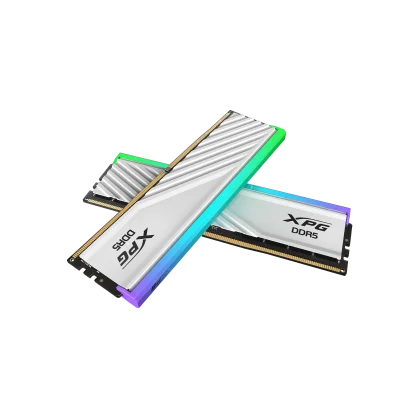 RAM 32GB 16X2 6000MHZ DDR5 RGB XPG LANCER WHITE