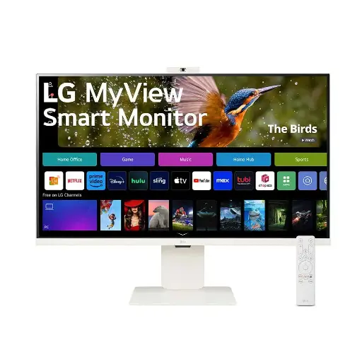USED MONITER LG 32SR85U-W 32 4K UHD IPS MY VIEW SMART MONITOR WITH WEBOS 