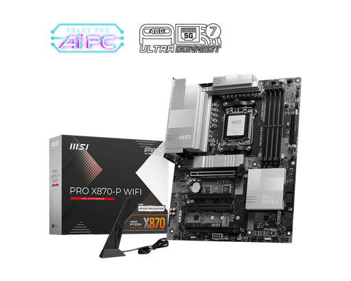 [GS2849] MSI PRO X870-P WiFi AM5 DDR5 Motherboard