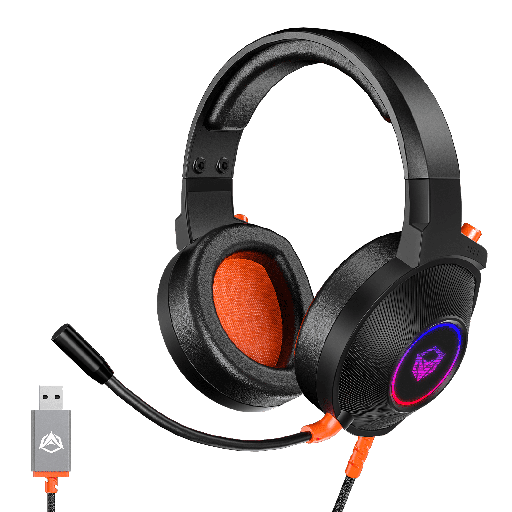 [GS2857] Meetion Virtual 7.1 Surround Sound, Noise-Cancelling Microphone, Gaming Headset MT-HP012 BLACK