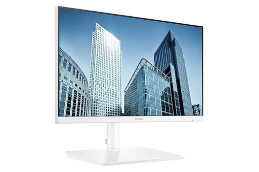 USED SAMSUNG SH850 Series 24 Inch QHD 2560x1440 Desktop Monitor for Business in White S24H851QFN