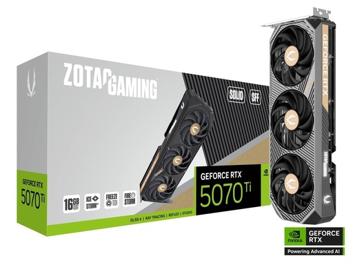 [GS2869]  ZOTAC GAMING GeForce RTX 5070 Ti SOLID SFF