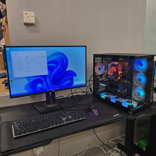 USED SETUP PC I7 10700F & RTX 3060 12 GB 