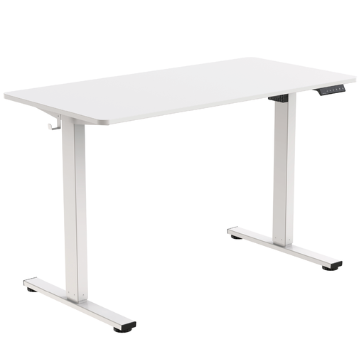 [GS2904]  Navodesk® Lite white electric height adjustment and durable construction 140X60cm