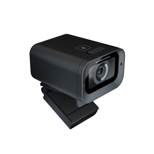 [GS2608] Porodo Gaming 2K 30fps Auto Focus Webcam with in-built Mic and Tripod PDX535-BLACK