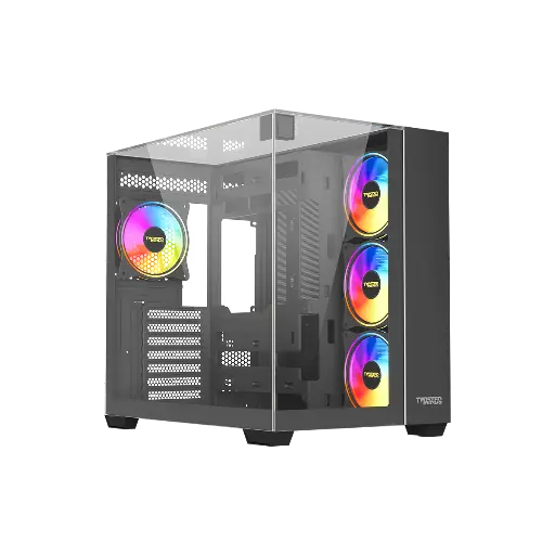 [GS2913] Twisted Minds Warden Rider Gaming Case Mid Tower 04 Black – TM-M2858-B