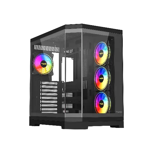 [GS2914] Twisted Minds Vanguard - 04 Mid Tower Gaming Case - Black – TM-P285-B