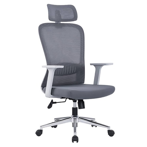  Comfy Office Desk Chair, High Back Mesh Computer Chair 7379 GRAY