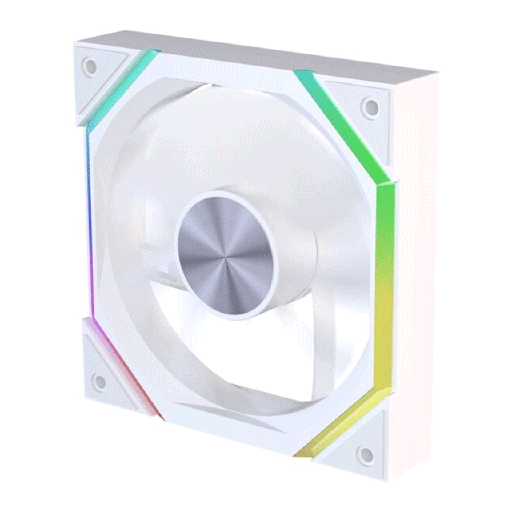 [GS3010] Jungle Leopard Galaxy ARGB FAN White - REVERSE BLADE