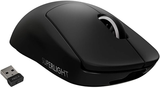  MOUSE LOGITECH G PRO X SUPERLIGHT  BLACK WIRELESS