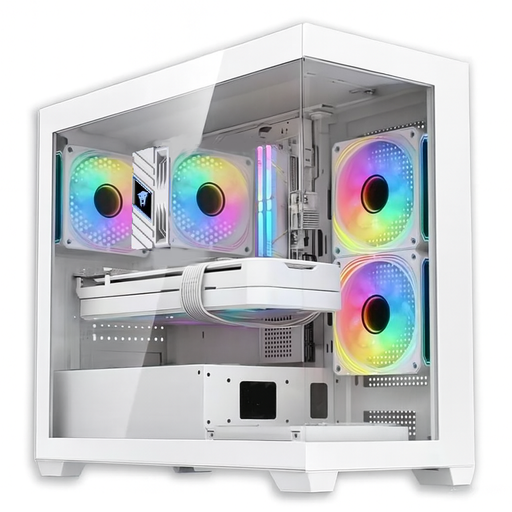 PC FULL WHITE Intel Core i5 & GeForce RTX 5060 GDDR7
