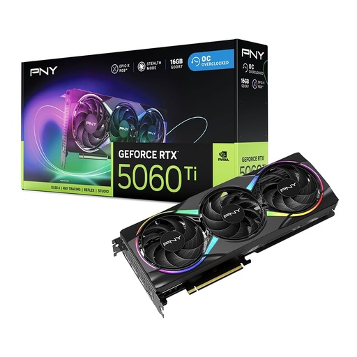 [GS2939] PNY GEFORCE RTX™ 5060 Ti 16GB ARGB OC Triple Fan