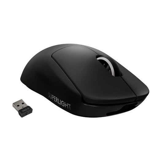 OPEN BOX - MOUSE LOGITECH G PRO X SUPERLIGHT BLACK WIRELESS
