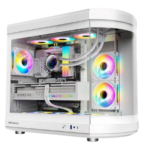 PC FULL WHITE I9 14900KF & GEFORCE RTX5070 12GB GDDR7