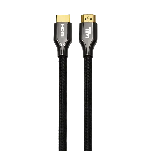 Twisted Minds HDMI 2.1 Resolution 8K/60Hz, 4K/120Hz, 4K/60Hz - Bandwidth 48Gbps Cable 2M - TM-Z8KHDMI-2M