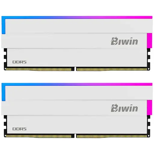 [GS2994] RAM 32GB 2x16GB DDR5 RGB 6000MHz WHITE Biwin DW100 CL36