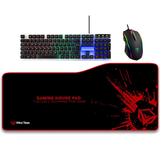 COMBO KEYBOARD - MOUSE - MOUSEPAD