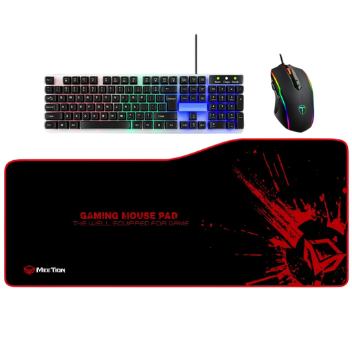 COMBO KEYBOARD - MOUSE - MOUSEPAD
