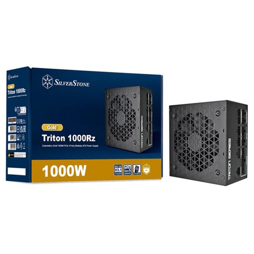[GS3004] SilverStone Triton 1000Rz Cybenetics Gold 1000W PCIe 5 Fully Modular ATX Power Supply - Black | SST-TR1000R-GM