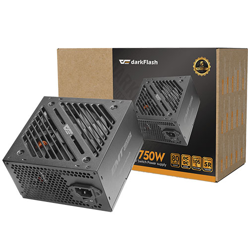 [GS3019] Power supply darkFlash EMT750 750W 80 Plus Bronze