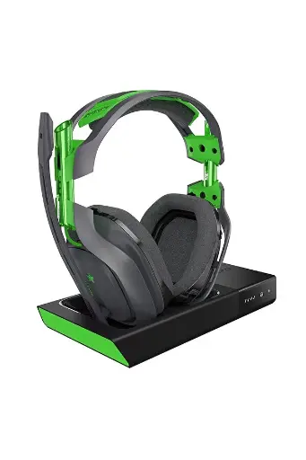USED - ASTRO A50 WIRELESS XBOX & PC - BLACK / GREEN