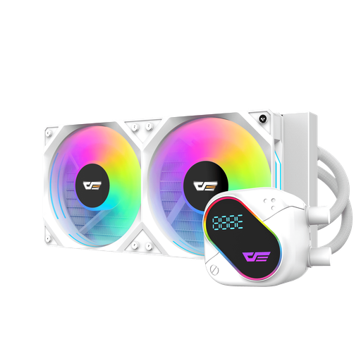 [GS3059]  Darkflash DO240 Liquid CPU Cooler 240mm RGB WHITE