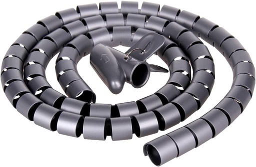 SPIRAL CABLE 20-24MM 1.5M - GRAY