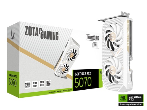 ZOTAC GAMING GeForce RTX 5070 Twin Edge OC White Edition