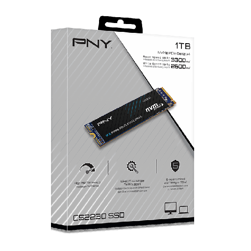 [GS3071] 1TB M.2 SSD NVMe 2280 PNY CS2230 3500MB/S