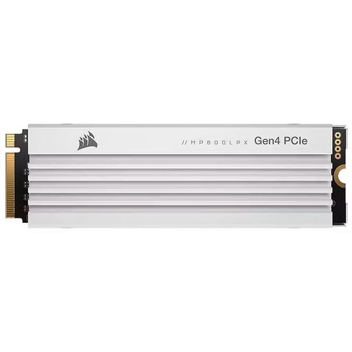 Corsair MP600 PRO LPX 2TB M.2 NVMe PCIe Gen. 4 x4 SSD (white)