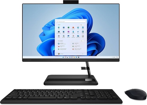 USED Lenovo IdeaCentre AIO 3i 22" All- in-One Computer, Intel Core i3-1115G4 - RAM 8GB - SSD 256GB  -INCH (R) UHD - 22 INCH IPS 1080P