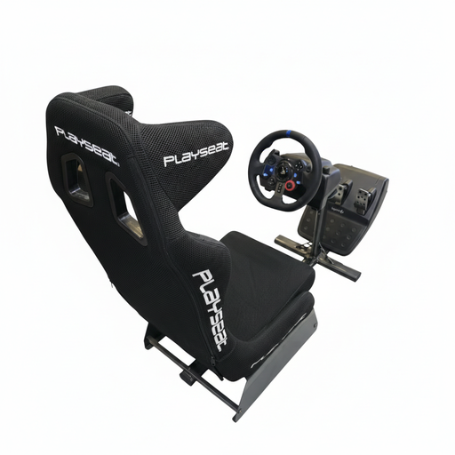 USED RACE CHAIR EVOLUTION PRO & LOGITECH G29 DRIVING FORCE STEERING