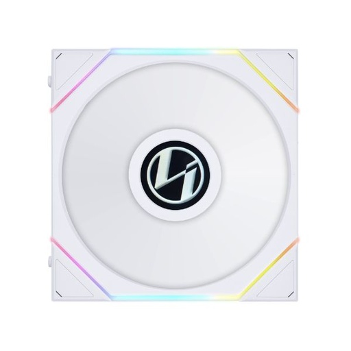 Lian Li Uni Fan TL 120 Case Fan, 1.6" LCD, Single Pack, White | G99.12TLLCD1W.00