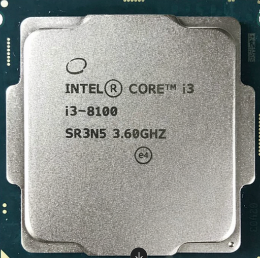 USED i3-8100