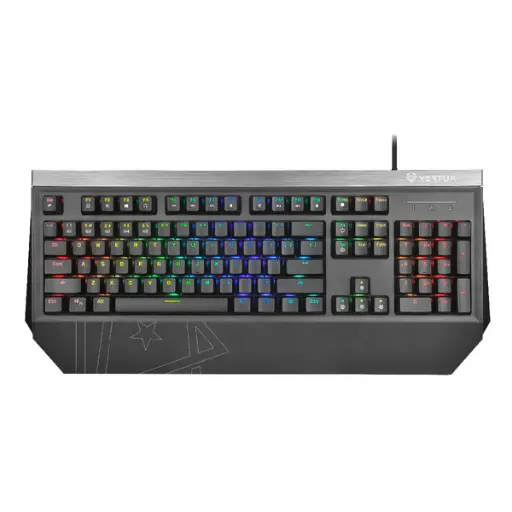 VERTUX Tantalum Precision Pro Mechanical Gaming Keyboard uses BLUE switches (AR/EN)