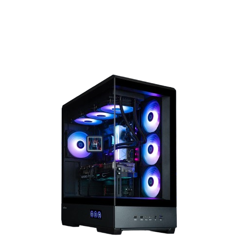 Zalman P50 DS Panorama Mid Tower PC Case (Black) 