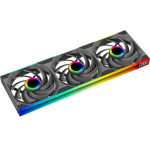 Jungle Leopard Star-Link 360 black forward ARGB PC Blade Case Fan 800 - 2300RPM±10%