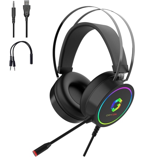 GAMEON GOT200A Thunderstrike RGB Gaming Headset - Black