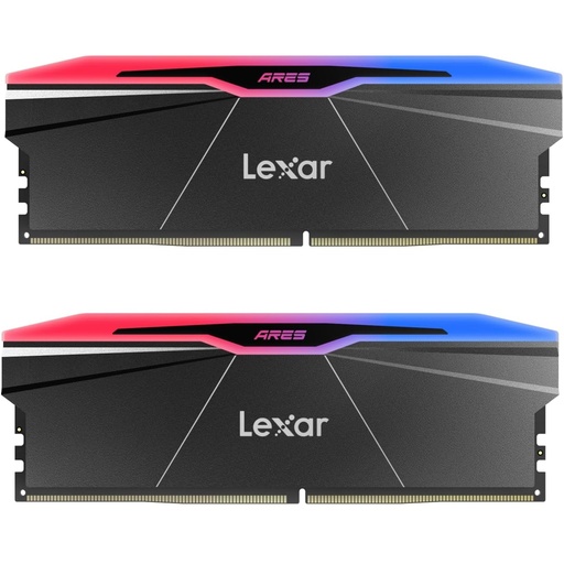  RAM 32GB Kit DDR5 (2x16) 8000 MHz RGB Lexar ARES Gen2, 288 Pin UDIMM Desktop Memory, PC Gaming Computer Memory for Intel XMP 3.0/Empowered by SK Hynix/CL38-48-48-100/1.45V(LD5U16G80C38BR-R) GD
