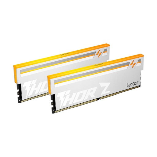 RAM Lexar 64GB (32GBx2) 6000MT/s Silver Color ARES RGB 2nd Gen DDR5 Desktop Memory,  LD5U32G60C40SV-RGD