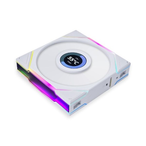 LIAN LI UNI Fan TL-LCD 120 WHITE RGB Wireless (1pcs)