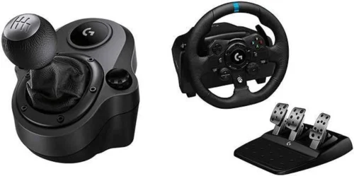 USED STEERING WHEEL LOGITECH -G923 &  Driving Force Shifter