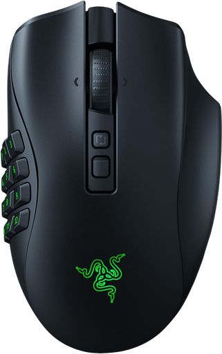 USED Razer Naga V2 Mouse Wireless - BLACK