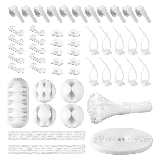 Cable Management Kit - White