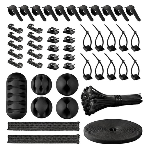 Cable Management Kit - Black