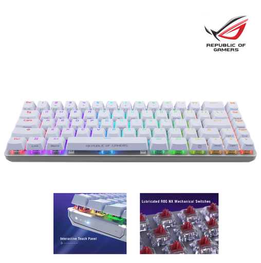 ASUS ROG Falchion Ace Gaming Keyboard - White (M602)