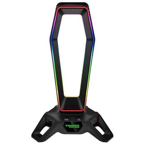 Twisted Minds RGB Scorpion Headset Stand Black TM-HS-502