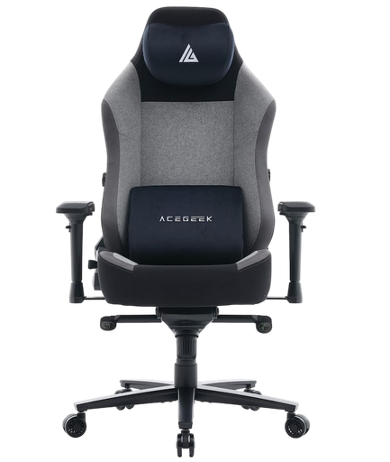 ACEGEEK ONYX Gaming CHAIR, High quality Fabric, 150kg Weight Bearing, 4D Armrests, 65MM PU Castre