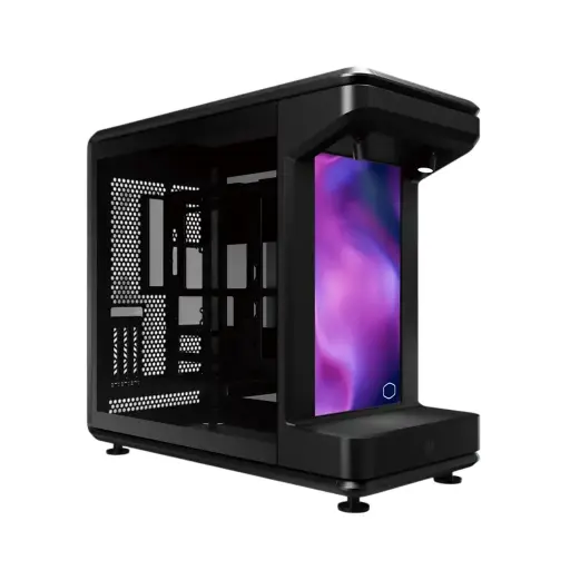 Cooler Master MasterFrame 360 STAGE LCD Full Tower Black, Transparent
